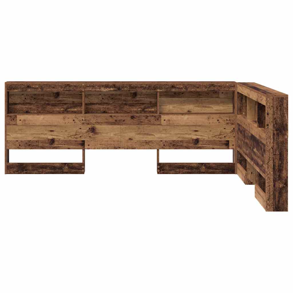 Tête de lit de rangement Bois ancien 135 cm Bois d'ingénierie - XIOS
