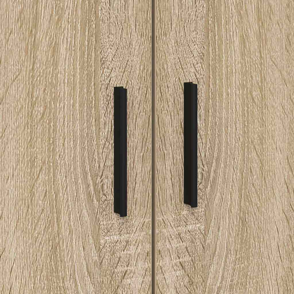 Cadre de lit avec rangement Chêne Sonoma 244 x 127 x 53.5 cm - XIOS