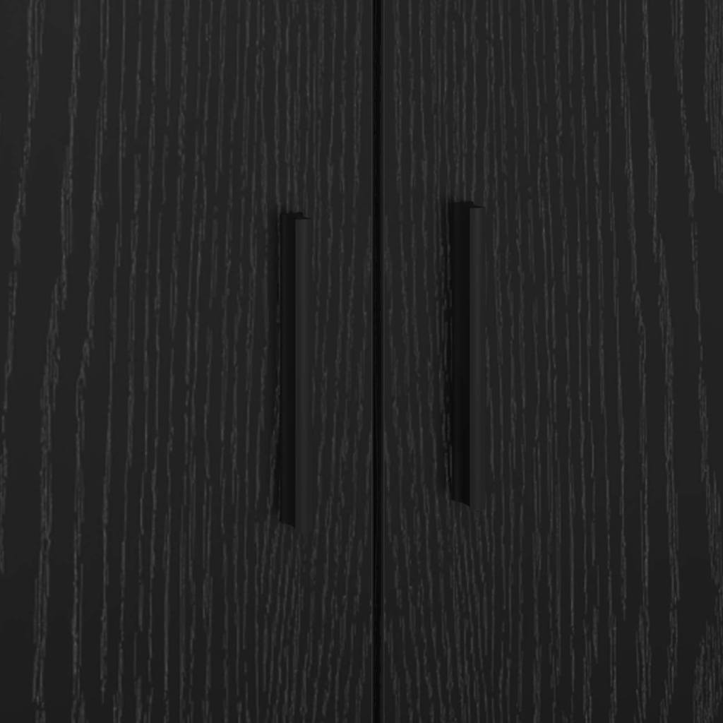Cadre de lit avec rangement Chêne noir 234 x 103 x 53.5 cm - XIOS