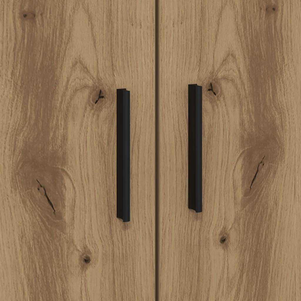 Cadre de lit avec rangement chêne artisanal 234 x 103 x 53.5 cm - XIOS