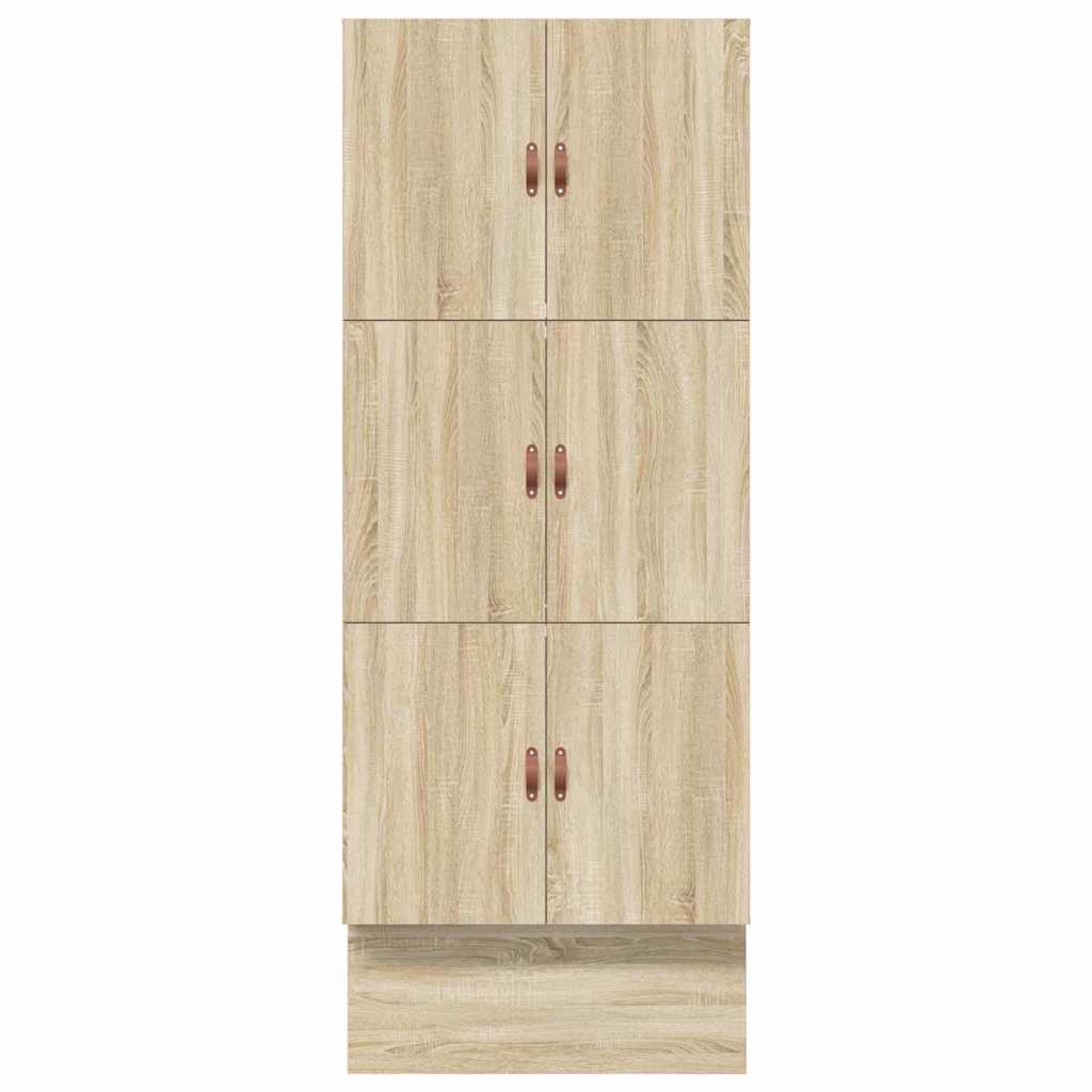 Cadre de lit avec rangement Chêne Sonoma 236.5 x 100 x 31.5 cm - XIOS