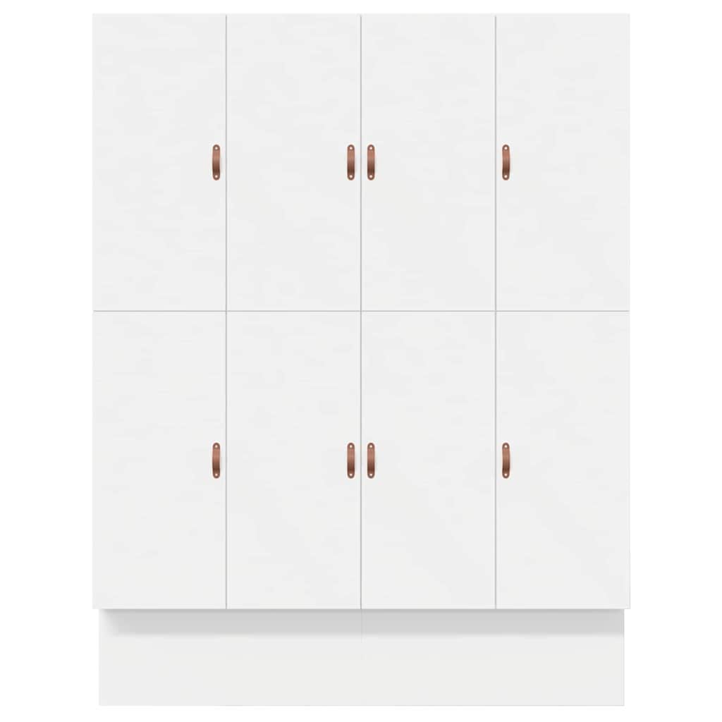 Cadre de lit avec rangement Blanc 236.5 x 200 x 31.5 cm - XIOS