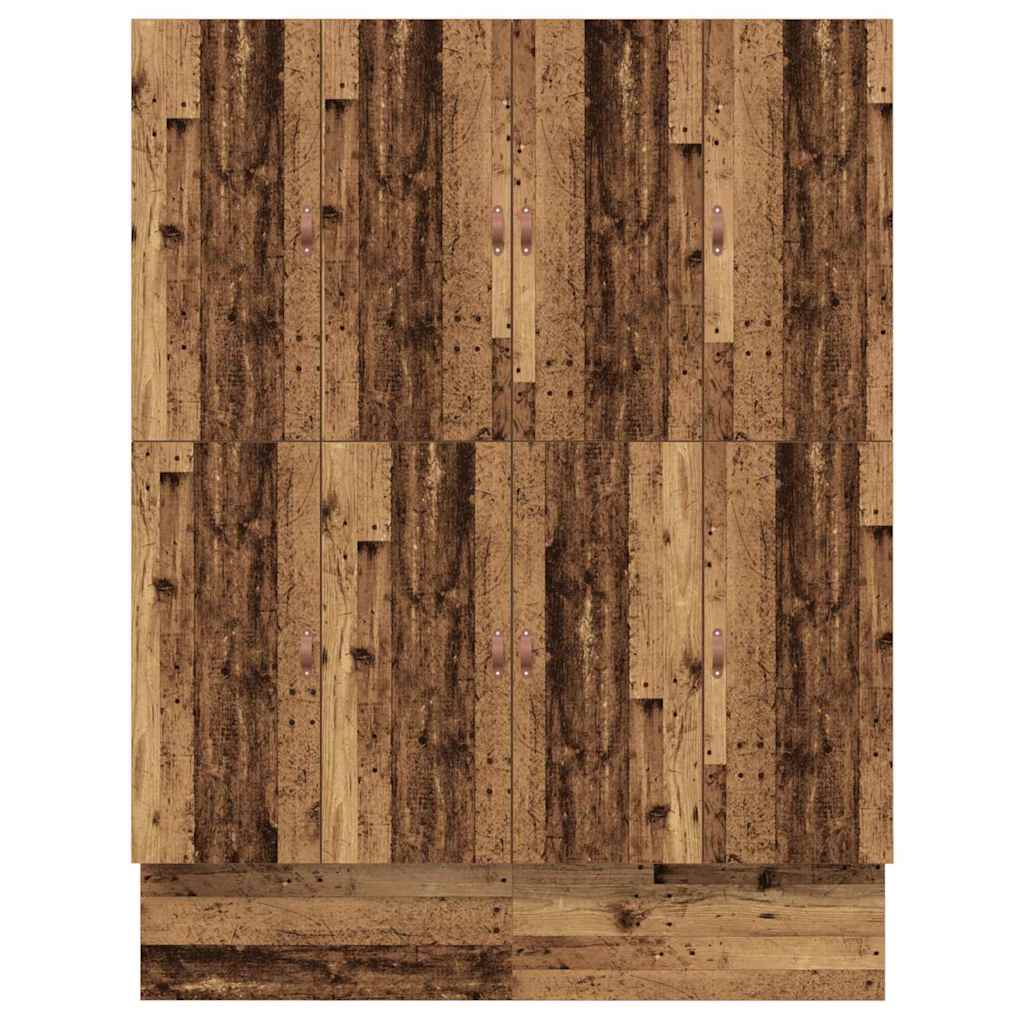 Cadre de lit avec rangement Bois ancien 236,5 x 180 x 31,5 cm - XIOS