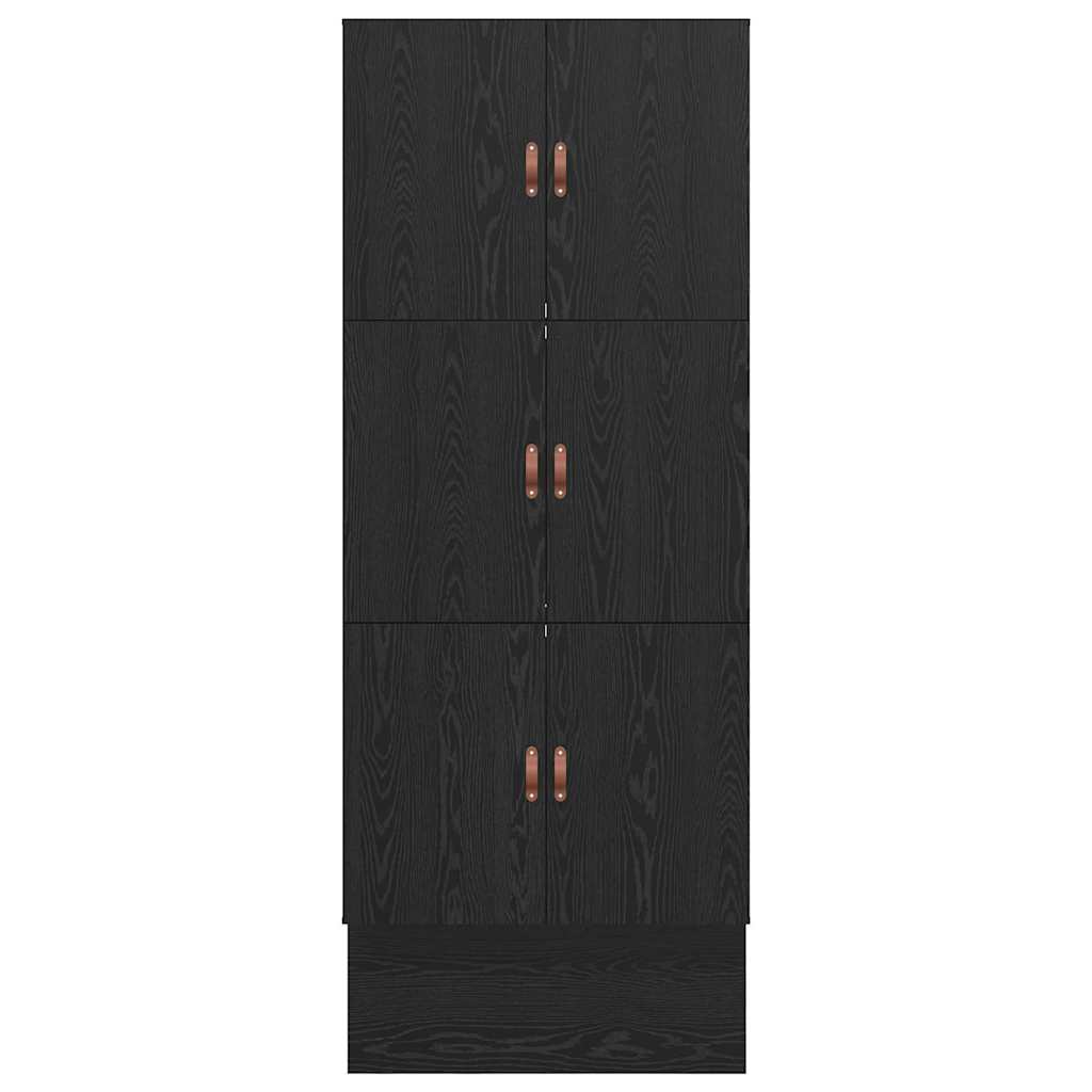 Cadre de lit avec rangement Chêne noir 226,5 x 75 x 31,5 cm - XIOS