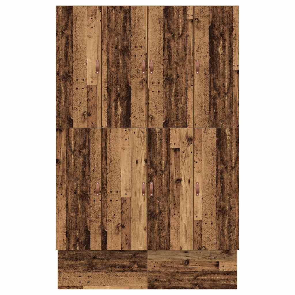 Cadre de lit avec rangement Bois ancien 226,5 x 140 x 31,5 cm - XIOS