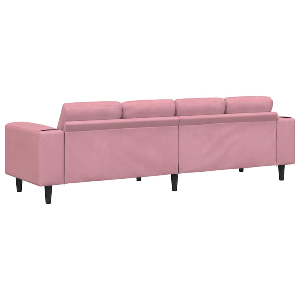 Ensemble de Canapés Rose Velours - XIOS