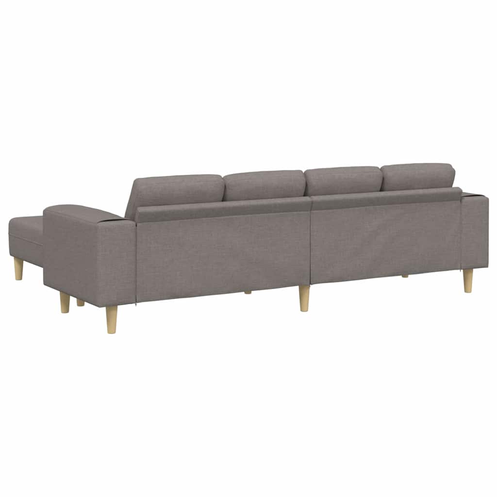 Ensemble de Canapés 3 pcs Taupe tissu - XIOS