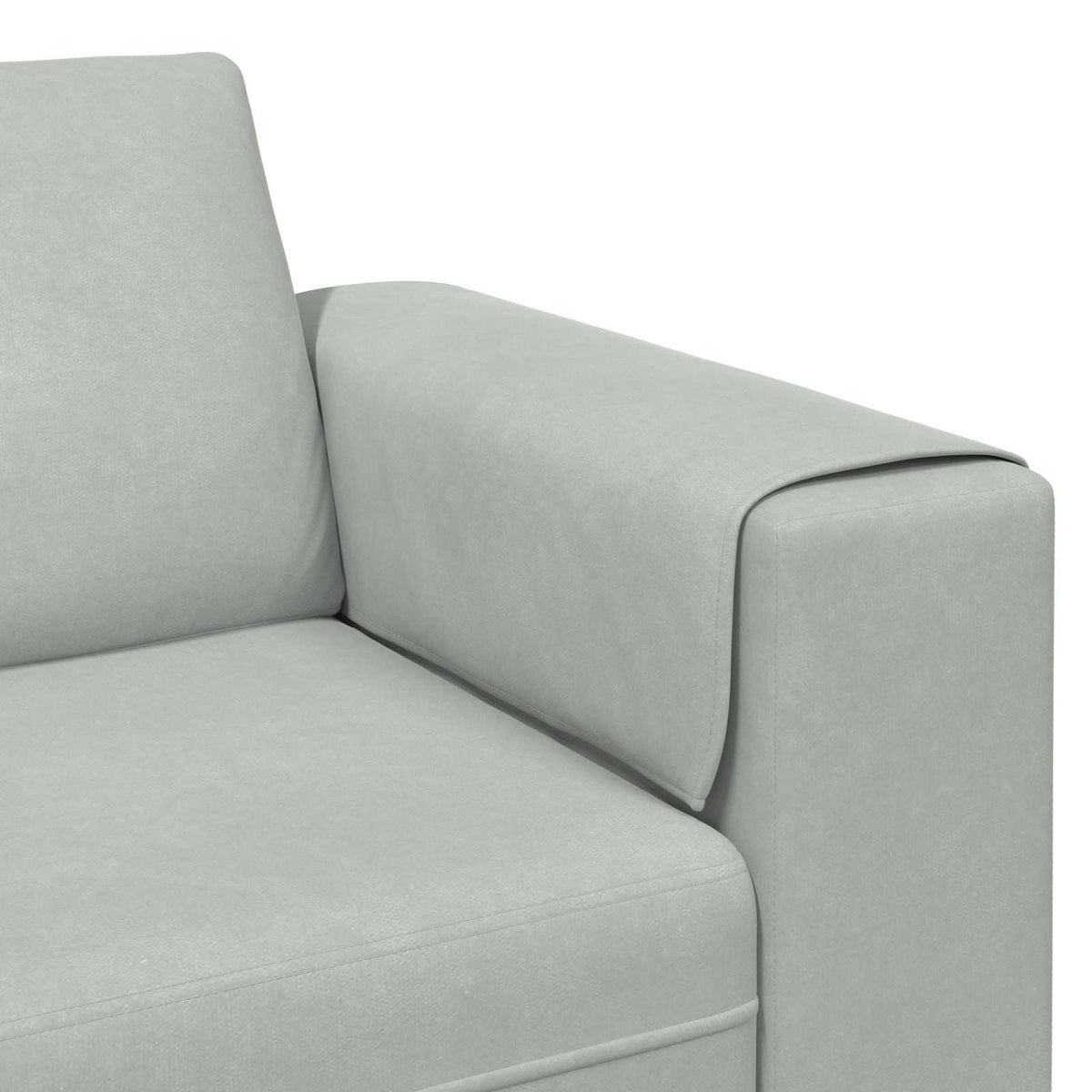 Canapé de salon 3 pc Gris clair