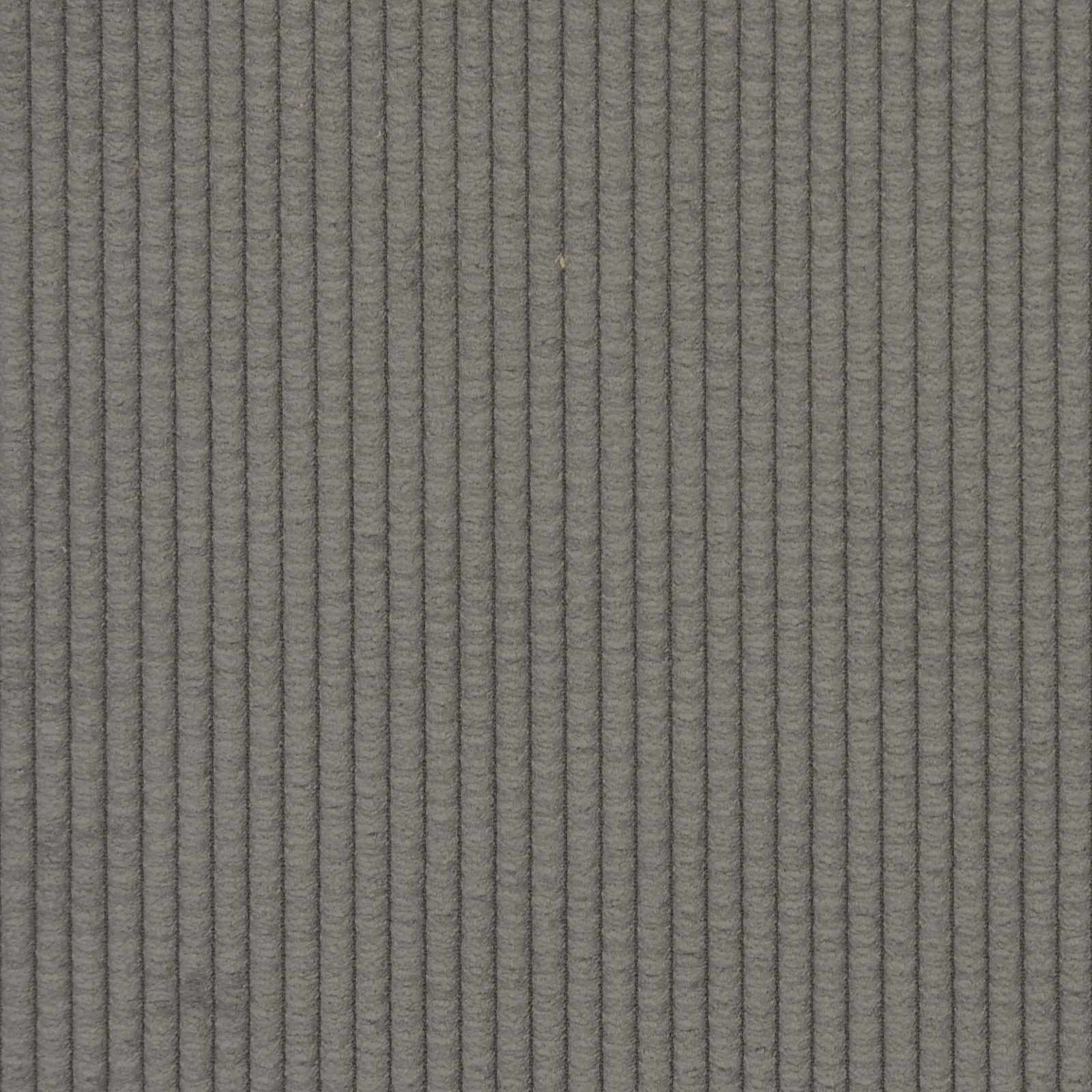 Canapé Gris clair 250 x 188 x 76 cm Tissu en velours côtelé - XIOS