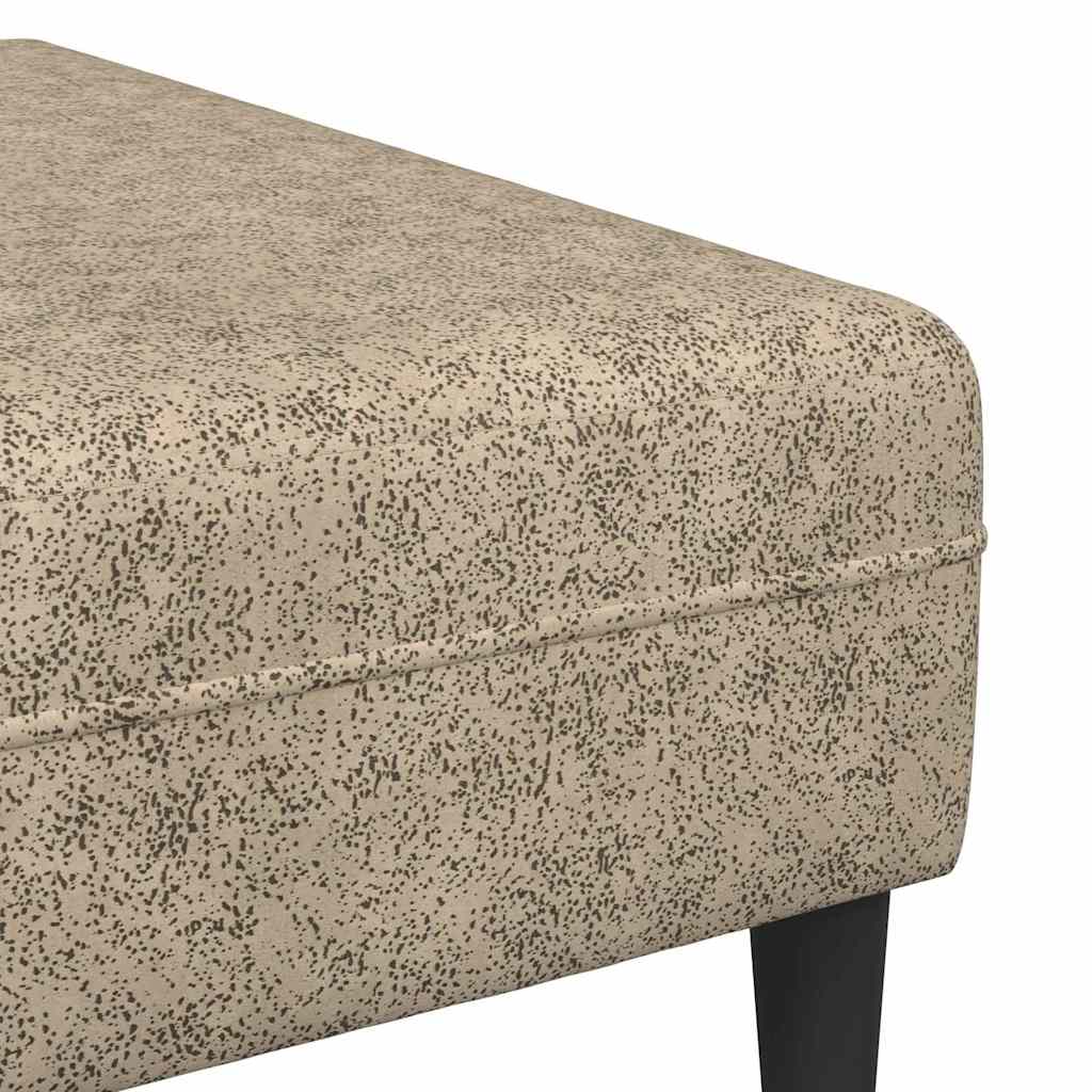Ensemble de Canapés 3 pcs Gris clair Cuir suédé faux - XIOS