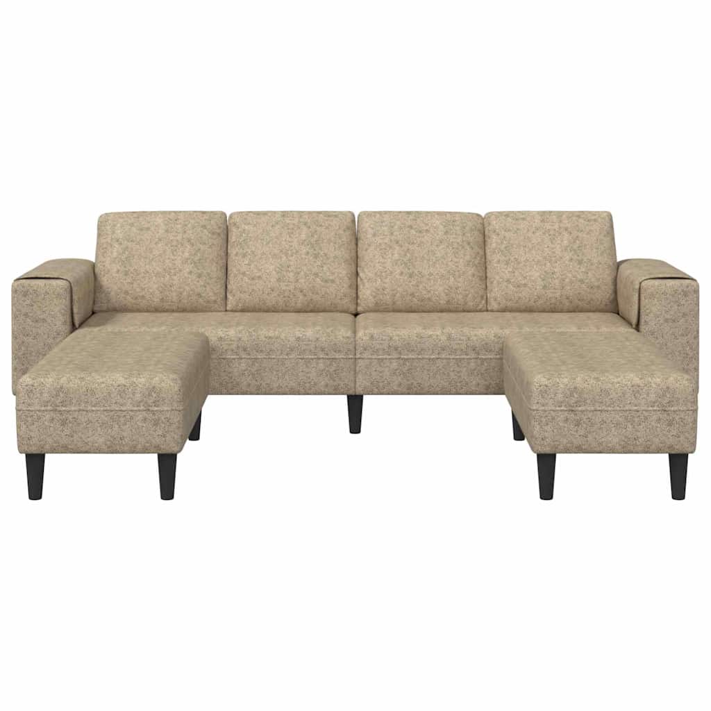 Ensemble de Canapés 3 pcs Gris clair Cuir suédé faux - XIOS