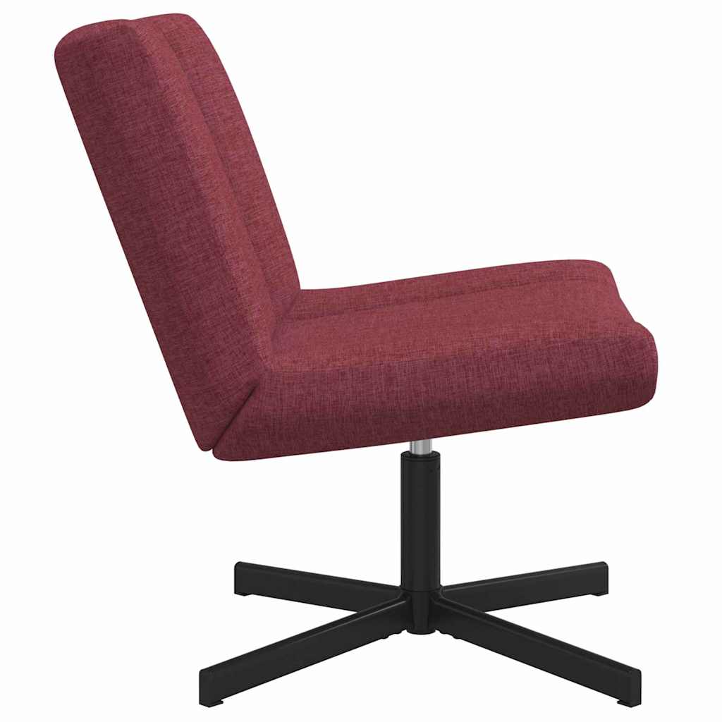 Chaise pivotante Bordeaux 63 x 75 x 76 cm tissu - XIOS