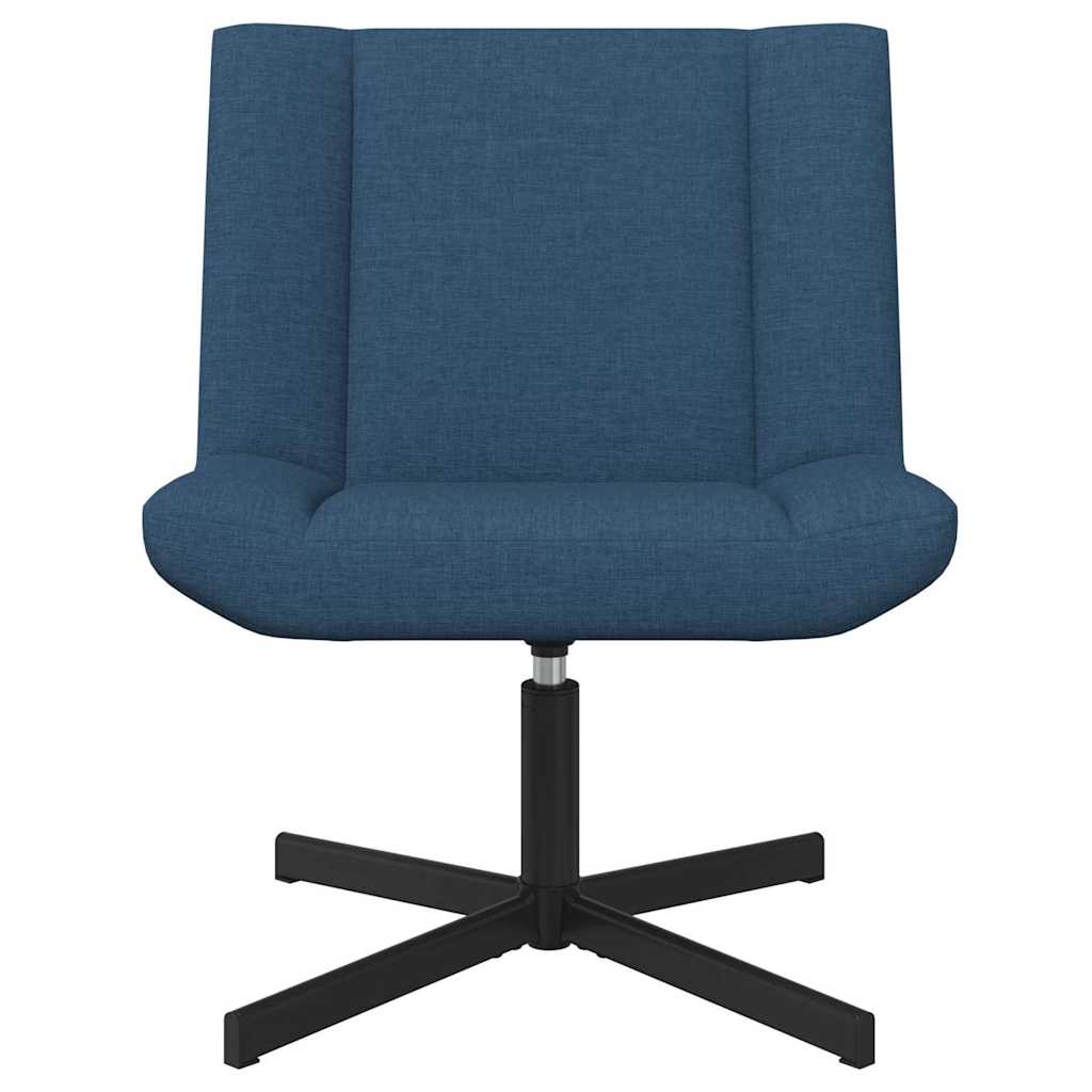 Chaise pivotante Bleu 63 x 75 x 76 cm tissu - XIOS