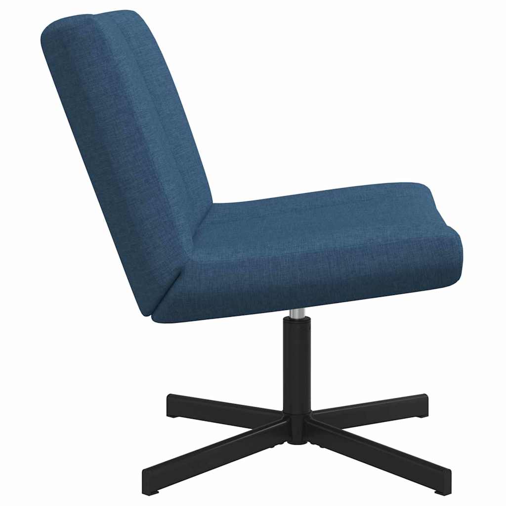 Chaise pivotante Bleu 63 x 75 x 76 cm tissu - XIOS