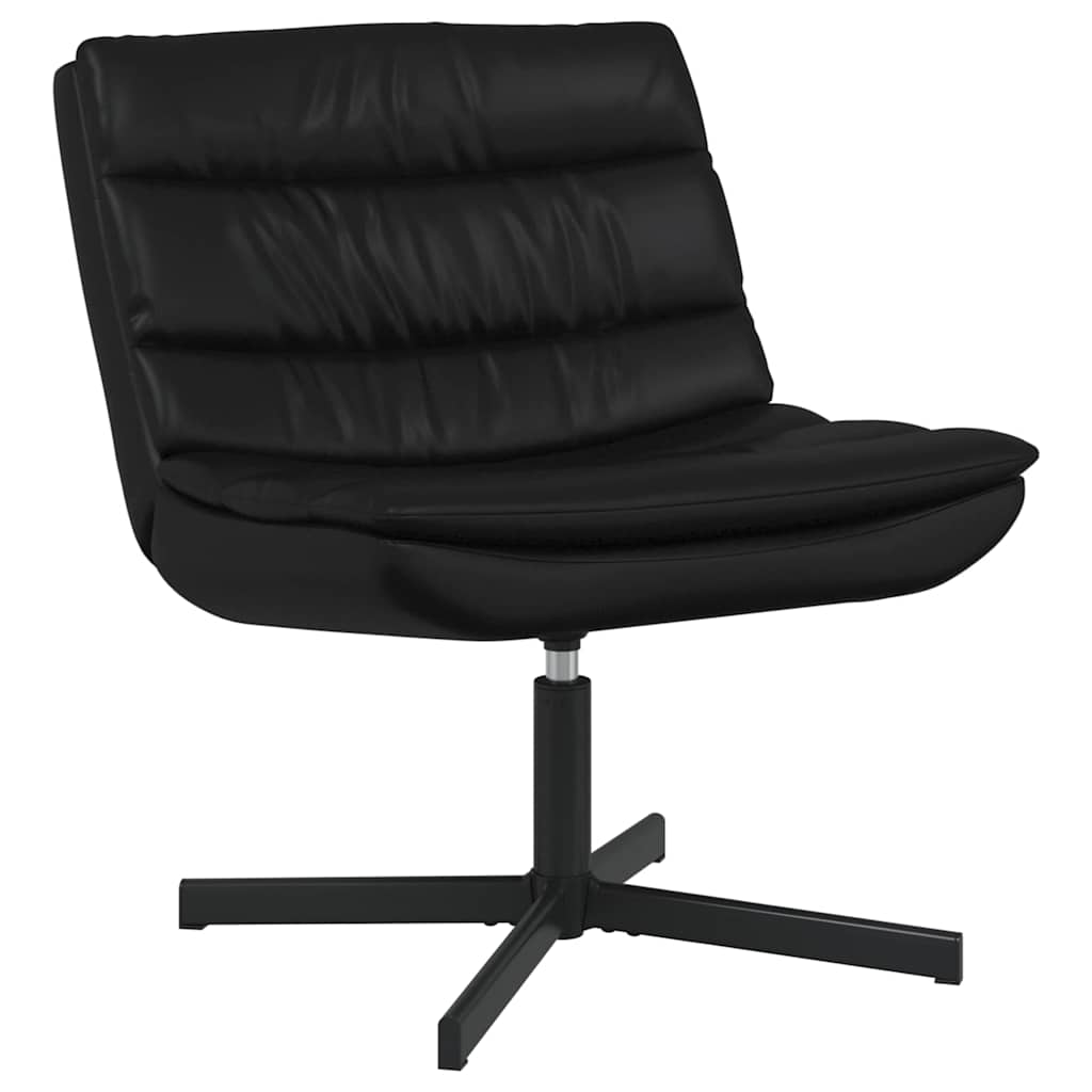 Chaise pivotante Noir 63 x 75 x 76 cm PU - XIOS