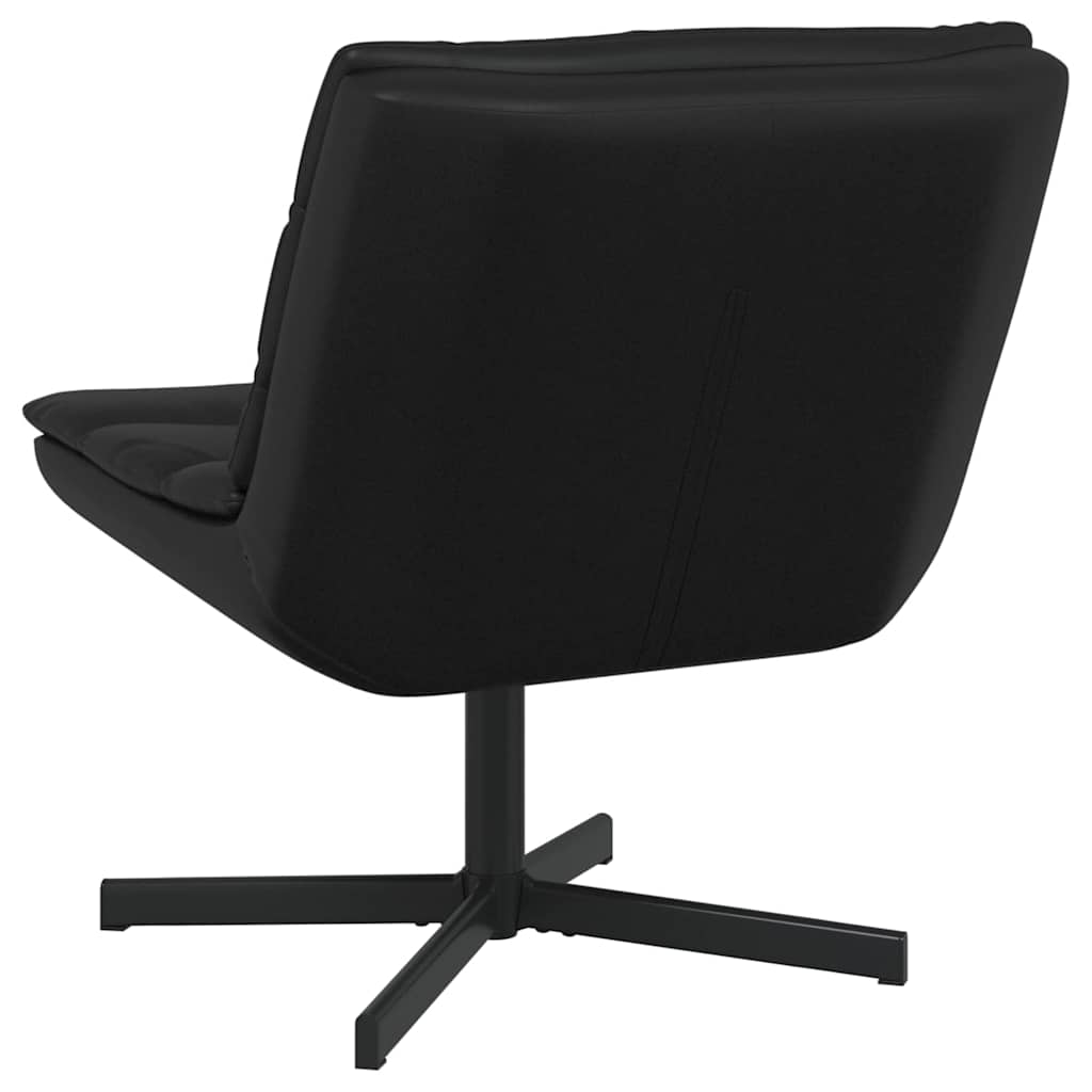 Chaise pivotante Noir 63 x 75 x 76 cm PU - XIOS