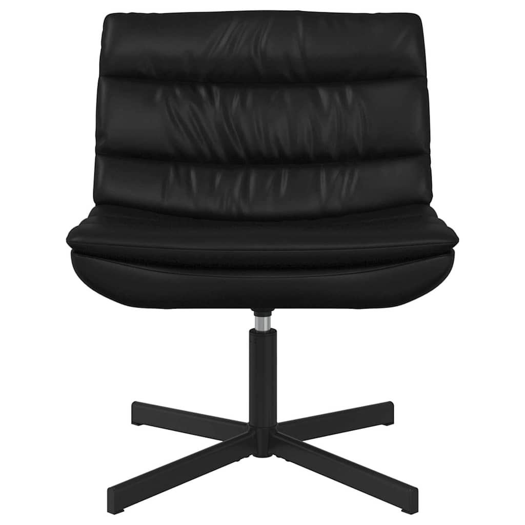 Chaise pivotante Noir 63 x 75 x 76 cm PU - XIOS