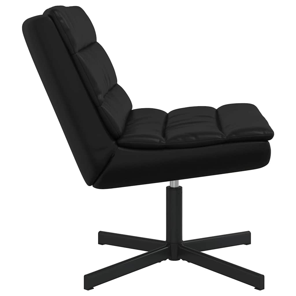 Chaise pivotante Noir 63 x 75 x 76 cm PU - XIOS