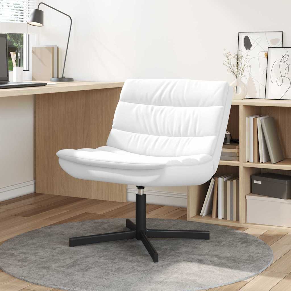 Chaise pivotante Blanc 63 x 75 x 76 cm PU - XIOS