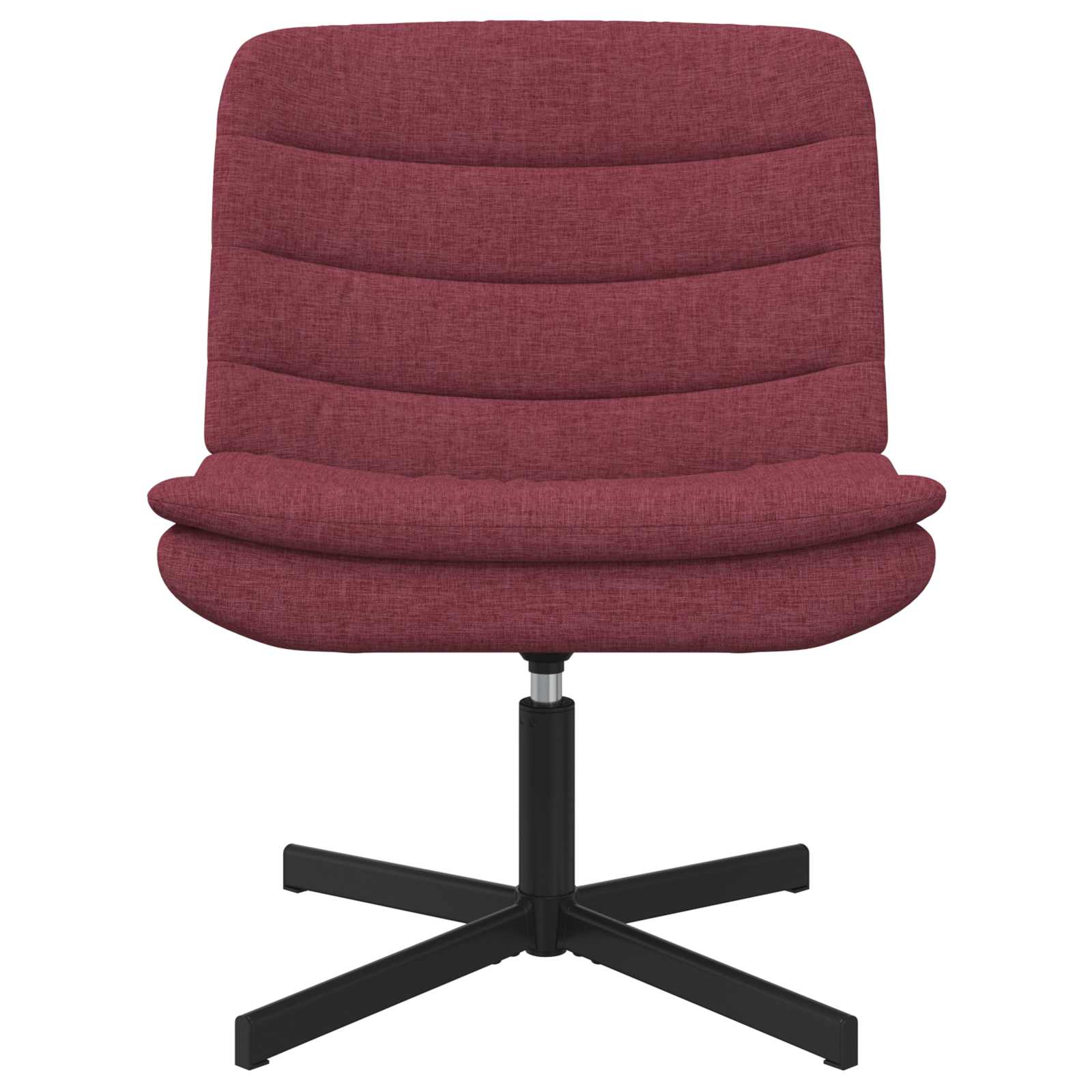 Chaise pivotante Bordeaux 63 x 75 x 76 cm tissu - XIOS