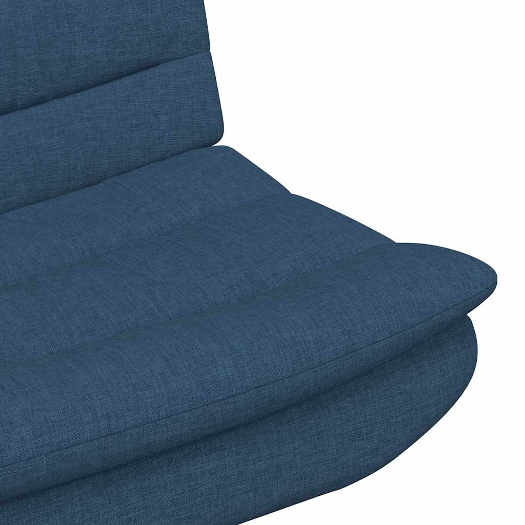 Chaise pivotante Bleu 63 x 75 x 76 cm tissu - XIOS
