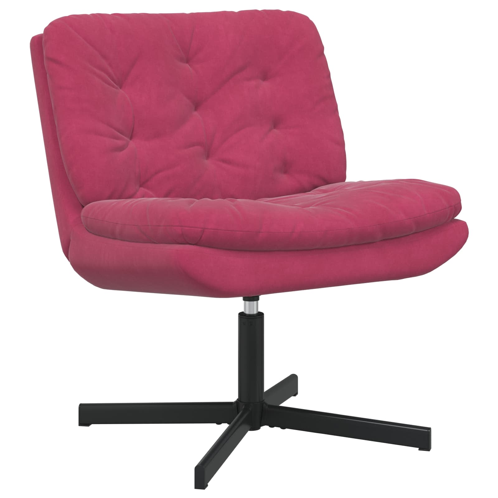 Fauteuil relaxant pivotant Bordeaux 63 x 75 x 76 cm Velours - XIOS