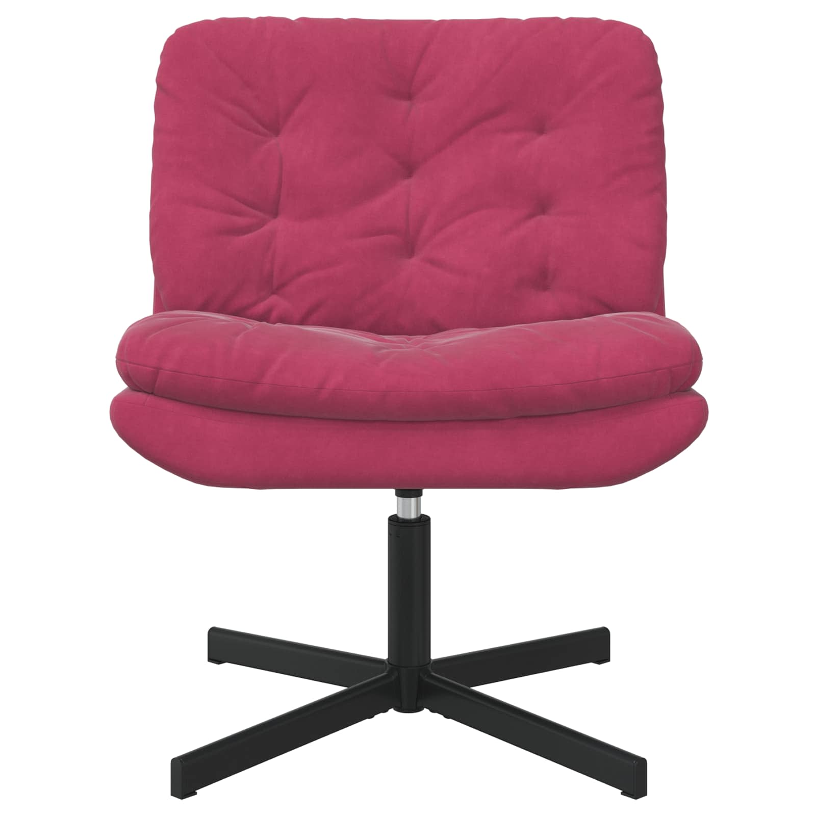 Fauteuil relaxant pivotant Bordeaux 63 x 75 x 76 cm Velours - XIOS