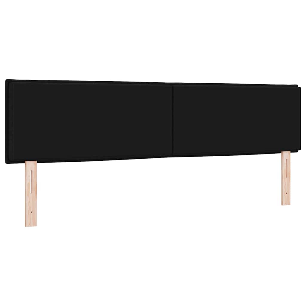 Tête de lit avec tête de lit Noir 180 cm Cuir synthétique - XIOS