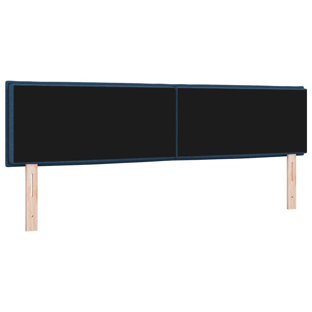 Tête de lit avec tête de lit Bleu 180 cm Cuir synthétique - XIOS
