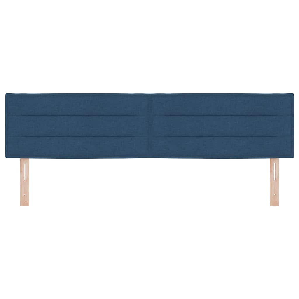 Tête de lit avec tête de lit Bleu 180 cm Cuir synthétique - XIOS