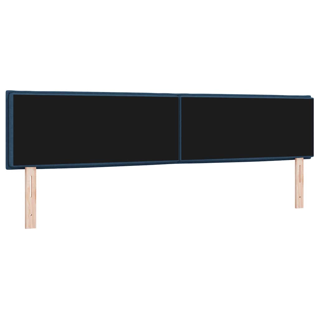Tête de lit avec tête de lit Bleu 200 cm Cuir synthétique - XIOS