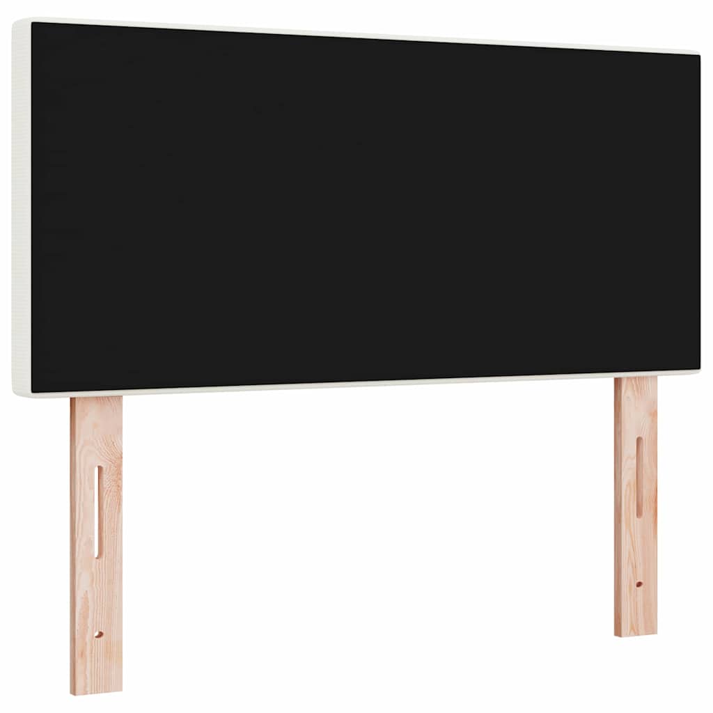 Tête de lit avec tête de lit Crème 80 cm Tissu côtelé - XIOS