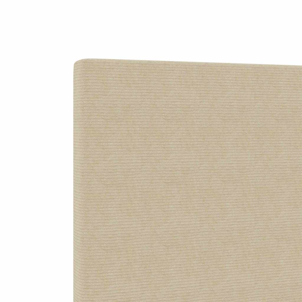Tête de lit avec tête de lit Vert gris clair 80 cm Tissu côtelé - XIOS