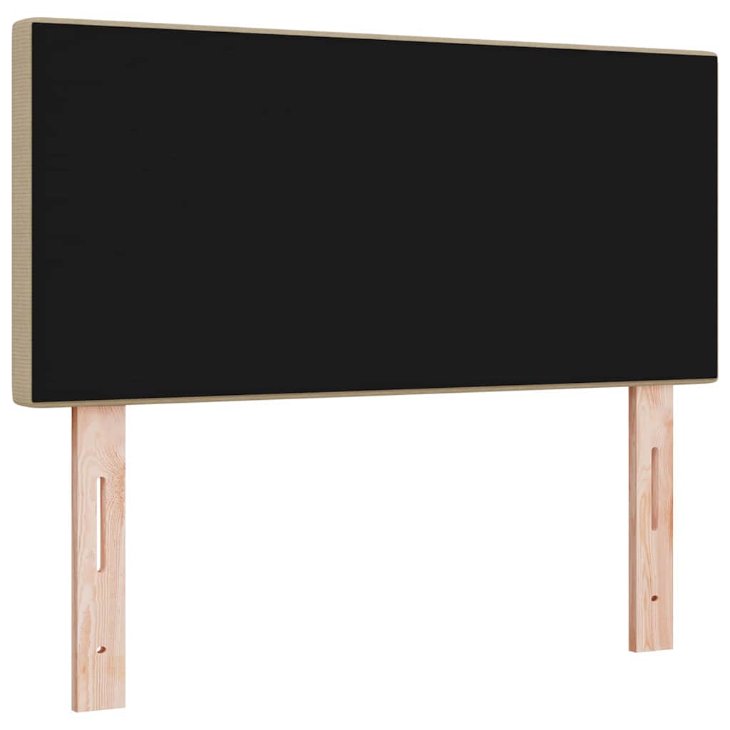 Tête de lit avec tête de lit Vert gris clair 80 cm Tissu côtelé - XIOS