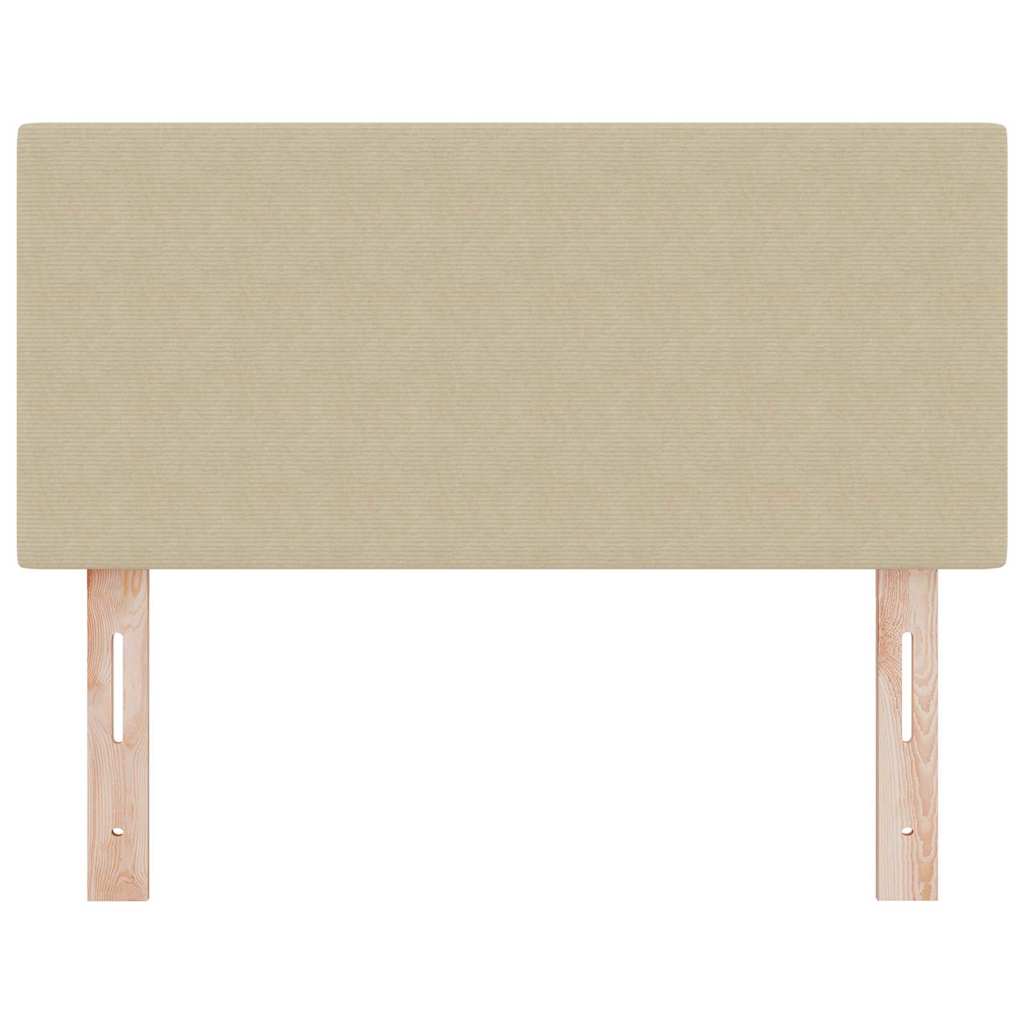 Tête de lit avec tête de lit Vert gris clair 80 cm Tissu côtelé - XIOS
