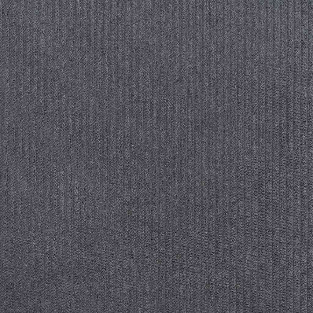 Tête de lit avec tête de lit Gris foncé 90 cm Tissu côtelé - XIOS