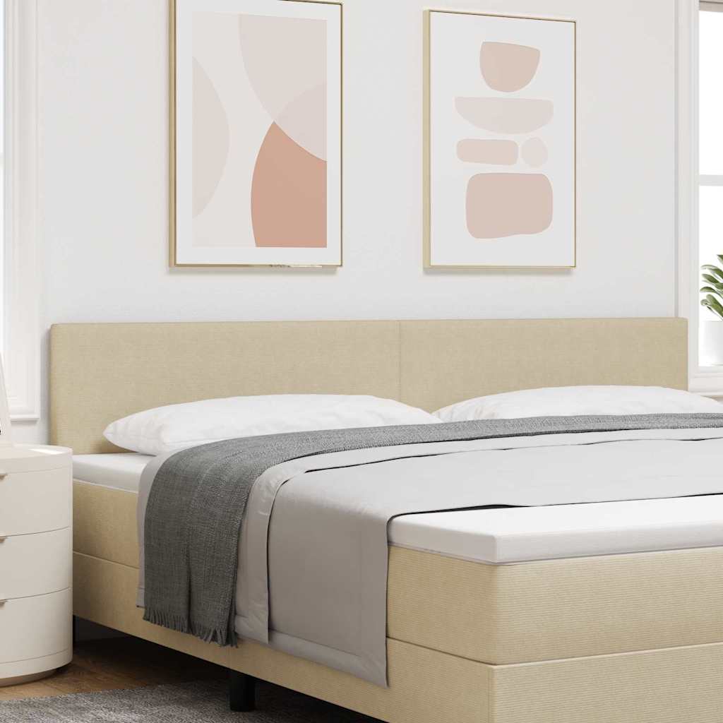 Tête de lit Vert gris clair 200 cm Tissu côtelé - XIOS