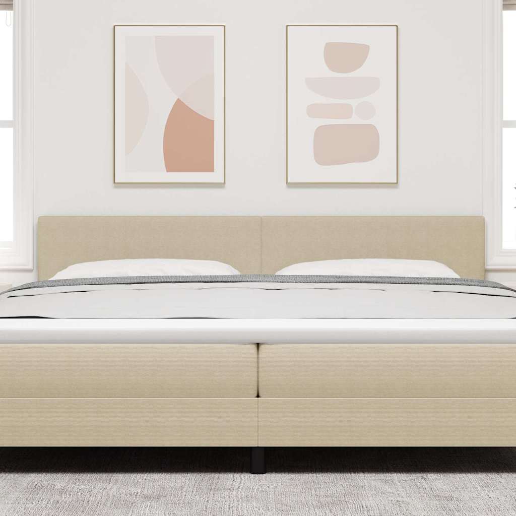 Tête de lit Vert gris clair 200 cm Tissu côtelé - XIOS