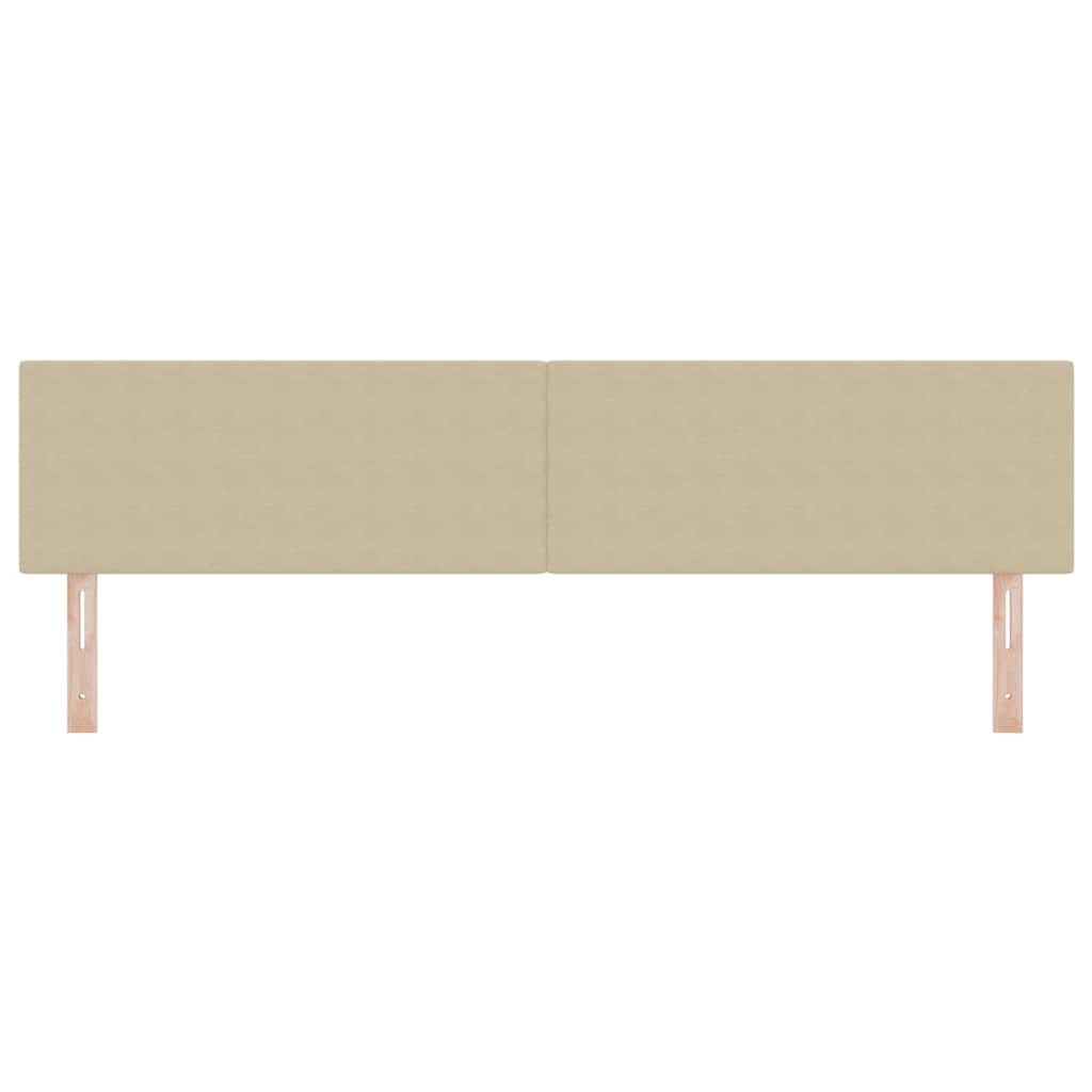 Tête de lit Vert gris clair 200 cm Tissu côtelé - XIOS