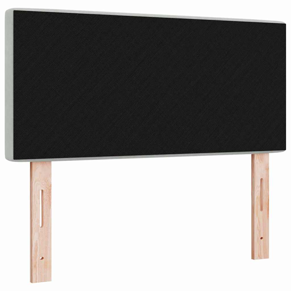 Tête de Lit en Velours Argyle Gris clair 90 cm Velours - XIOS