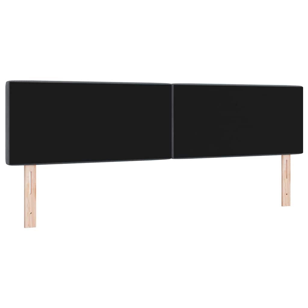 Tête de Lit en Velours Argyle Gris foncé 180 cm Velours - XIOS