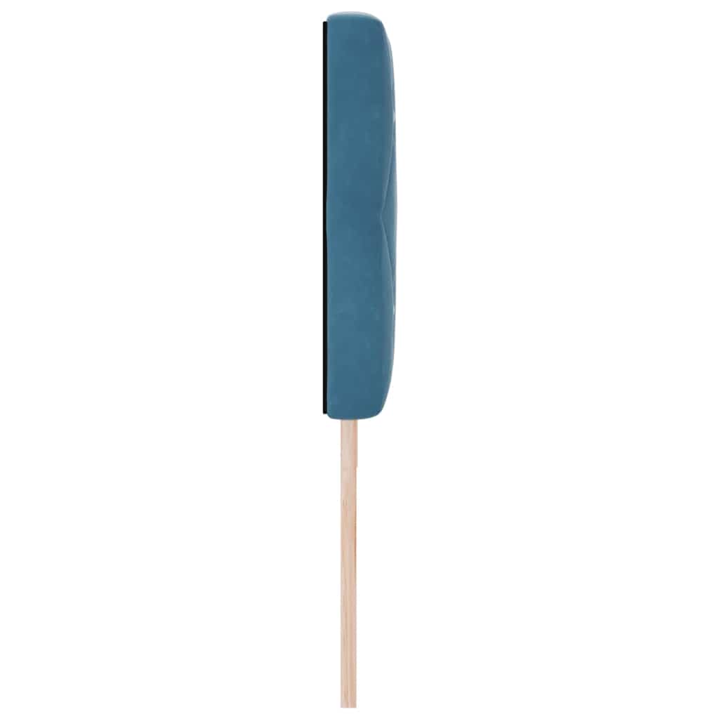 Tête de Lit en Velours Argyle Bleu foncé 180 cm Velours - XIOS