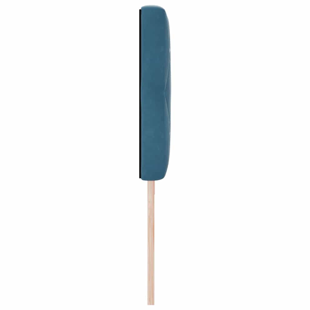 Tête de Lit en Velours Argyle Bleu foncé 200 cm Velours - XIOS