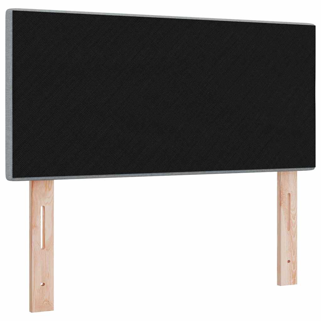 Tête de lit avec tête de lit Gris clair 90 cm tissu - XIOS