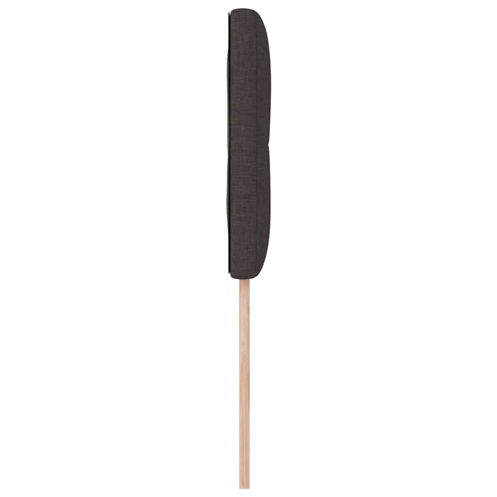 Tête de lit avec tête de lit Marron foncé 90 cm tissu - XIOS
