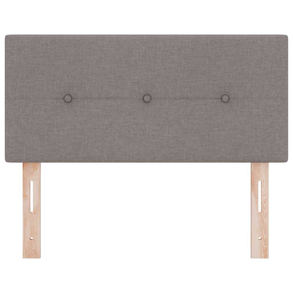 Tête de lit avec tête de lit Taupe 90 cm tissu - XIOS