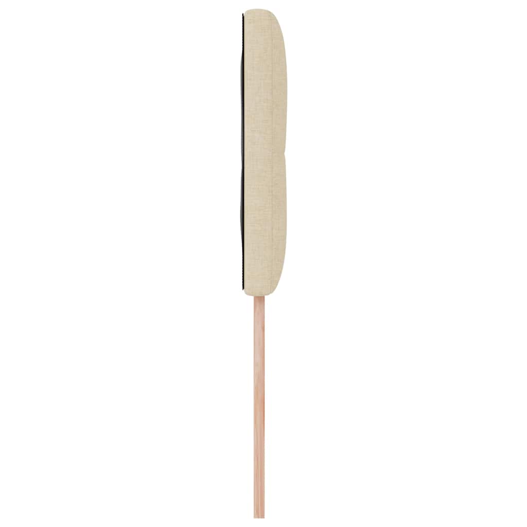 Tête de lit avec tête de lit Crème 90 cm tissu - XIOS