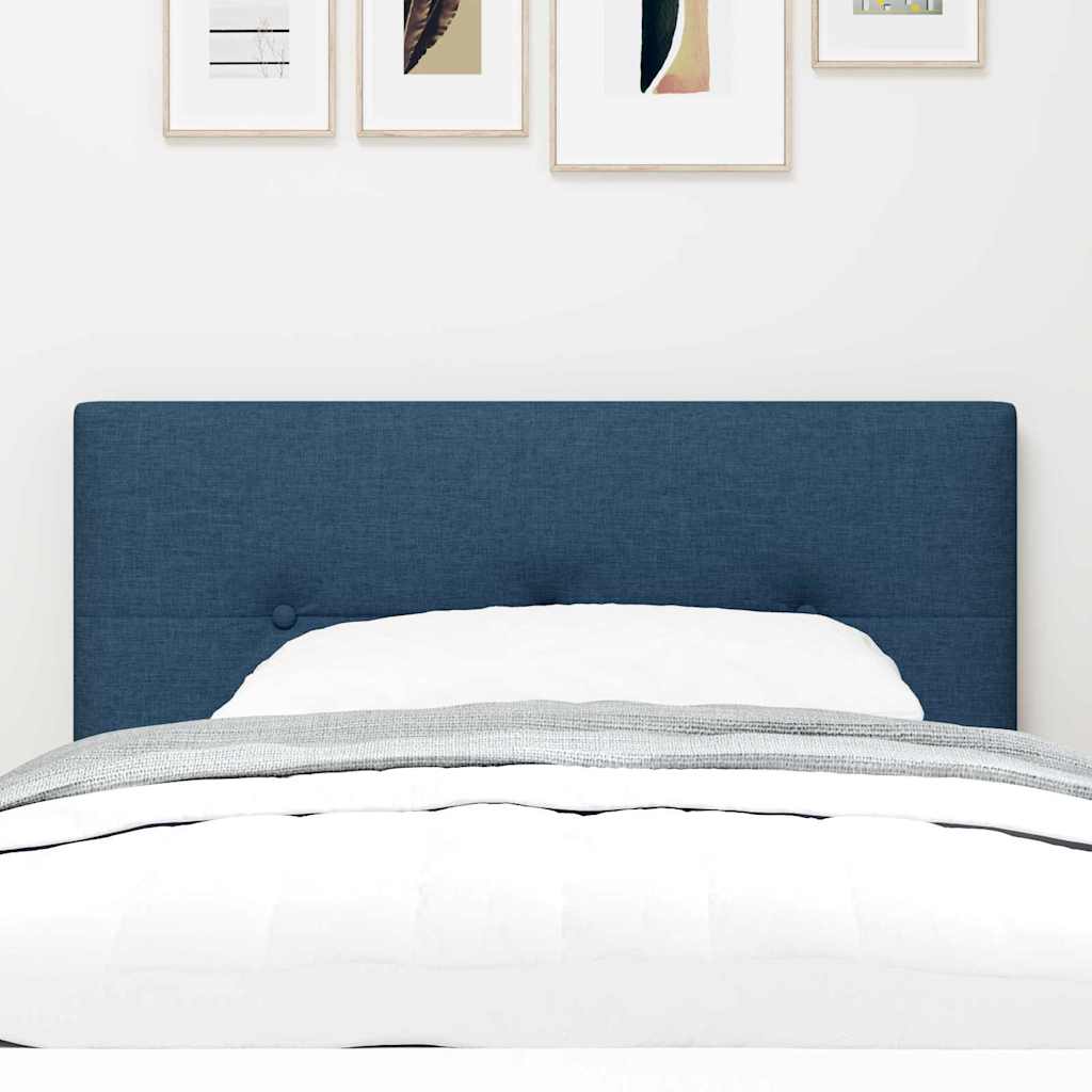 Tête de lit avec tête de lit Bleu 100 cm tissu - XIOS