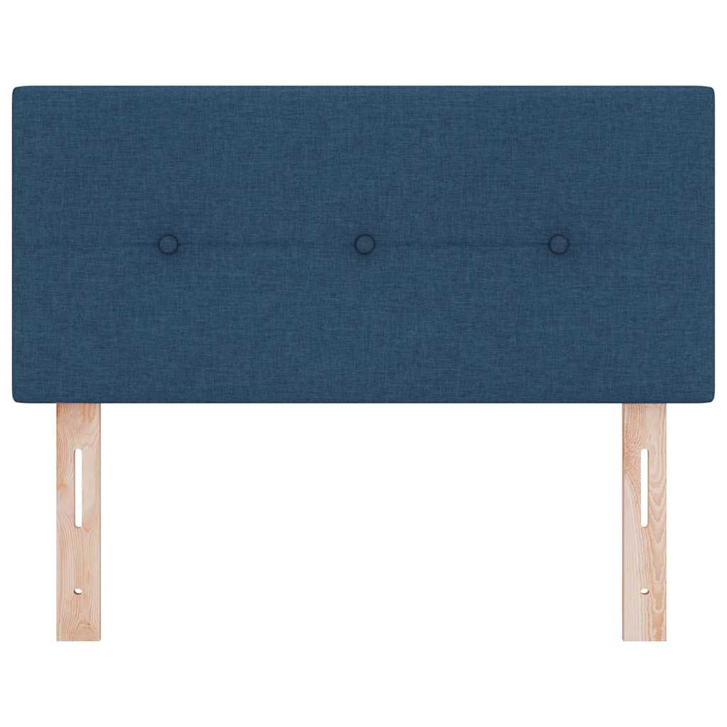 Tête de lit avec tête de lit Bleu 100 cm tissu - XIOS