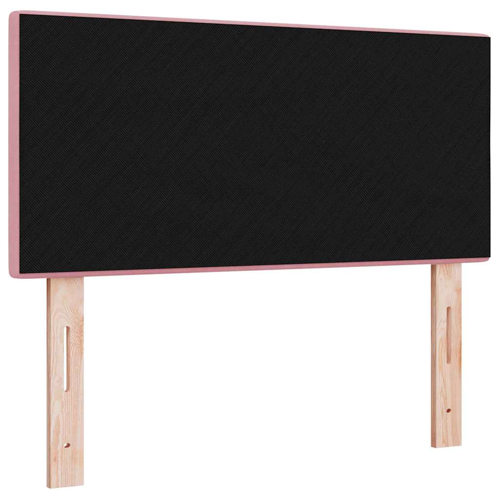 Tête de lit Montage mural avec tête de lit Rose 100 cm Velours - XIOS